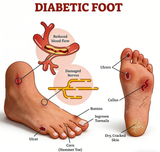 糖尿病足溃疡创新疗法多点开花，改写患者预后